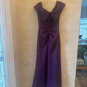 Xscape Off The Shoulder Gown